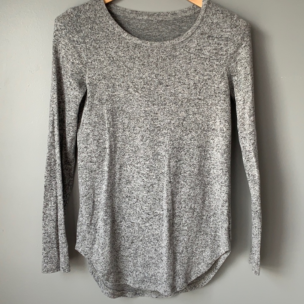 70% off Gray Long Sleeve Top